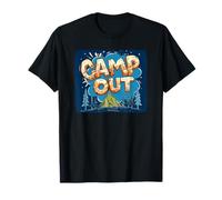 Increíble disfraz de campamento para los amantes de los pasatiempos al aire libre Camiseta