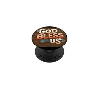 Increíble Disfraz de Dios Nos Bendiga para los Amantes del Habla PopSockets PopGrip Adhesivo
