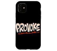 Increíble Disfraz de discurso de provocación para Amantes del Estilo de Dibujos Animados Carcasa para iPhone 11