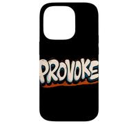 Increíble Disfraz de discurso de provocación para Amantes del Estilo de Dibujos Animados Carcasa para iPhone 14 Pro