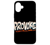 Increíble Disfraz de discurso de provocación para Amantes del Estilo de Dibujos Animados Carcasa para iPhone 16 Plus