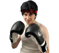 Increíble disfraz de Edna Mode y gafas, color negro con flequillo, disfraz de los años 20 de los años 20 para mujeres y niñas, disfraz de Halloween para mujer