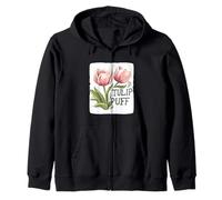 Increíble Disfraz de Planta de tulipán para los Amantes de Las Flores y los Tulipanes Sudadera con Capucha