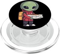 Increíble Entrega de Pizza en el Espacio Busca Amantes alienígenas PopSockets PopGrip para MagSafe