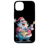 Increíble gráfico de Guitarra Rock con Este Genial Aspecto de Papá Noel Carcasa para iPhone 14 Plus