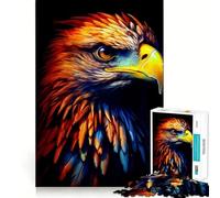 Increíble Rompecabezas Colorido de búho para Adultos,1000 Piezas,Juego para estimular la Mente,Piezas de Ajuste preciso,Actividad Relajante para Grupos en Interiores (38x52cm)