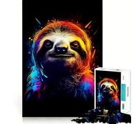 Increíble Rompecabezas de Perezoso de 1000 Piezas para Adultos Diversión para Entrenar la Mente Corte Limpio Componentes Resistentes Actividad Relajante para desconectar (38x26cm)