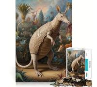 Increíble Rompecabezas de Safari de Armadillos para Adolescentes,1000 Piezas,Juego para desarrollar la Mente,Cortado con láser para un Tiempo de Entrenamiento Mental Tranquilo casa