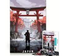 Increíble Rompecabezas japonés de 1000 Piezas con Puerta Torii para Adolescentes Estimula la Mente Divertido Cierre Seguro Sin Piezas Sueltas Una Forma entretenida de Pasar el Tiempo Libre (38x26cm)