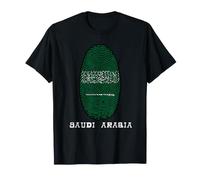 Increíble Traje de Huella Dactilar de Arabia Saudita Camiseta