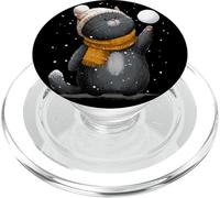 Increíbles Patas de Gato y Bola de Nieve para diversión en Invierno PopSockets PopGrip para MagSafe