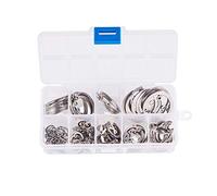 INCREWAY - Anillo de retención de acero inoxidable con cierre de clip tamaño: 8 mm a 32 mm（Diámetro nominal）