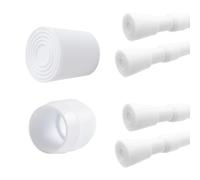 INCREWAY Juego de 8 tapas de extremo de varilla de tensión, antideslizantes, impermeables, anticorrosión, aptas para postes telescópicos 13-16mm