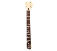 Incrustación de puntos de cuello de guitarra sin terminar 22 trastes guitarra eléctrica instrumento de cuello de guitarra eléctrica piezas de bricolaje fácil de instalar 22 trastes cambio de cuello de