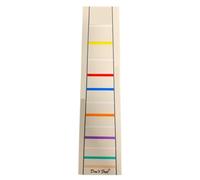 Incrustaciones, Marcador en el diapasón, DON`T FRET 105, para Violín 3/4 y Viola de 33cm (13"), con 12 líneas