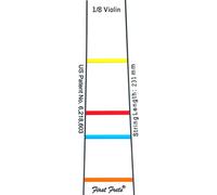 Incrustaciones, Marcador en el diapasón, FIRST FRET 117, para Violines de 1/8, 231 mm