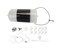 Incubadora automática de Gran Capacidad para Huevos de Artemia, Kit de cría de Artemia con válvula reguladora, 8,9 x 3,9 Pulgadas, para la alimentación de Peces de Acuario.