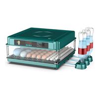 Incubadora automática de huevos con girador automático y control de temperatura, incubadora de huevos de gallina para incubar huevos