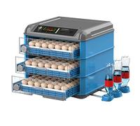 Incubadora automática de huevos de gallina con pantalla LED y volteador automático de huevos para incubar, ideal para pato, codorniz y más (152)