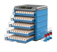 Incubadora automática de huevos para incubar pollos, patos, gansos y codornices con girador automático y control de temperatura