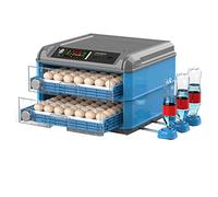Incubadora automática de huevos para incubar pollos, patos, gansos y codornices con girador automático y control de temperatura