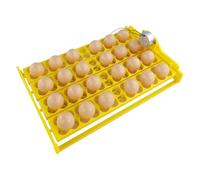 Incubadora automática, digital con visualización de temperatura, volteador automático, máquina incubadora para huevos de granja para incubar pollos, 24 huevos