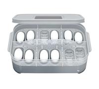 Incubadora de Huevos 12 Huevos Transparentes,Incubadora de Reptiles,Caja de cría de lagartos - Caja de cría de Reptiles, Caja de alimentación de araña para dragón Barbudo, Lagarto, Gecko, escorpión