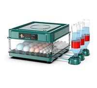 Incubadora de Huevos 48/56/64/98/120/128 Completamente automática para Pollitos con volteador automático y adición de Agua, incubadoras de Granja para incubar Huevos de Pollo, Pato