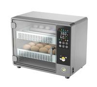 Incubadora de huevos automática, 24/36 huevos incubadora de huevo, humidificación por atomización ultrasónica, volteamiento automático de huevos, incubadora de huevos (A)