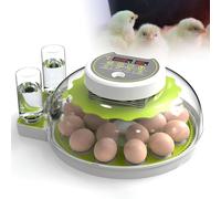 Incubadora De Huevos Con Giro Automático De Huevos Y Pantalla De Humedad, Vela De Huevos Transparente De 360°, Para Pollo, Pato, Ganso Y Codorniz 18