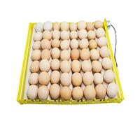 Incubadora de huevos de diseño HopeU5 tipo rodillo 9 tubos bandeja giratoria de huevos con motor de 12 V / 220 V nacedora para pollos, patos, pájaros (9tubes-220V)