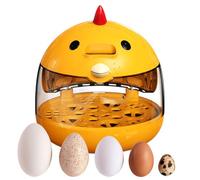Incubadora de huevos de gallina - Incubadora automática con control inteligente de temperatura | Para polluelos, patitos y reptiles, portátil y práctico