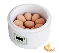 Incubadora de huevos de gallina - Incubadora de pollo para huevos, incubadora automática de huevos 21,6 x 21,6 x 20,3 cm | Incubadora inteligente compacta para huevos para incubar