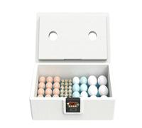 Incubadora de Huevos - Incubadora para 10-25 Huevos de Aves Pequeñas - Caja Térmica De Eclosión para Patos Aves De Corral Pavos Tortugas Cría En Hogar