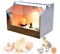 Incubadora de huevos para aves de corral, control de temperatura constante para la cría de pollos, ideal para criar pollitos y criar mascotas