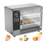Incubadora de huevos para incubar huevos - Capacidad automática de 24 huevos con girador de huevos y control de temperatura, 5 modos de incubación para aves de corral, incluyendo pollo, pato, ganso y