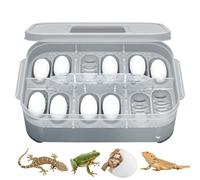 Incubadora de huevos transparente, caja de cría de lagartos, caja de cría de reptiles, caja de alimentación de araña, dragón barbudo, lagarto, gecko, escorpión