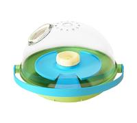 Incubadora de Huevos y Terrario de Reptiles, Hábitat de Cría de Tortugas con Luces, Tanque Multifuncional con Tomeo