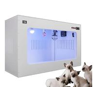 Incubadora de mascotas para cachorros y gatitos, caja de calefacción grande para guardería y cría, 80 x 60 x 60 cm, ideal para todas las criaturas, ambiente seguro y cómodo