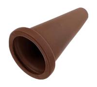 Incubadora de peces - Cueva de cría | Refugio de cono de cría de cerámica, unidad de decoración de acuario de arcilla, estructura oculta de soporte de desove, característica de hábitat de tanque ornam