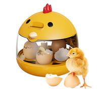 Incubadora para huevos - Incubadora automática para gallinas y patos, dispositivo automático portátil con regulación de temperatura y vela integrados para incubación de aves, pavos, codornices y