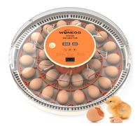 Incubadoras para incubar huevos con giro automático de huevos, control automático de temperatura, visualización de humedad, vela LED de huevo, incubadora de 30 huevos para pollo, codorniz, huevos de