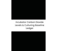 Incubator Carbon Dioxide Levels & Culturing Baseline Ledger: 6-Month Tracker for CO2 %, Internal Temp, Water Pan Levels, Door Seals, and Procedures