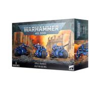 Games Workshop 40,000-Space Marines Outriders Warhammer TÉLÉVISEUR Intelligent, Color Negro, Medium (99120101285)