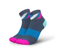 INCYLENCE Calcetines cortos para correr para hombre y mujer, con compresión ligera, 1 par, Loops Zucchero Rosa, 39-42
