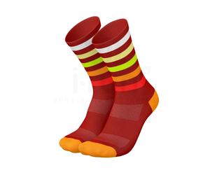 INCYLENCE calcetines Levels 35/38 Rojo