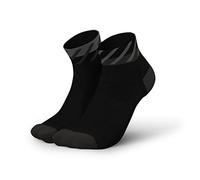 INCYLENCE Disrupts Short - Calcetines cortos acolchados para correr para hombre y mujer, transpirables, con protección antiburbujas, compresión ligera, talla 35-46, Negro, 39-42