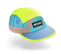 INCYLENCE Gorra de running · Gorra ligera y transpirable para entrenamientos sudorosos · Unisex · Tamaño ajustable · Alta funcionalidad · Secado rápido · Gorra de béisbol para correr, Beige Fluo