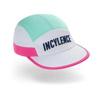 INCYLENCE Gorra de running · Gorra ligera y transpirable para entrenamientos sudorosos · Unisex · Tamaño ajustable · Alta funcionalidad · Secado rápido · Gorra de béisbol para correr, blanco, menta,