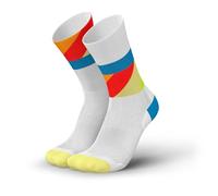 INCYLENCE Mirrored - Calcetines de compresión largos - Ligeros, funcionales y transpirables - Con protección antiampollas - Ideales para correr y triatlón - Tallas 35-46